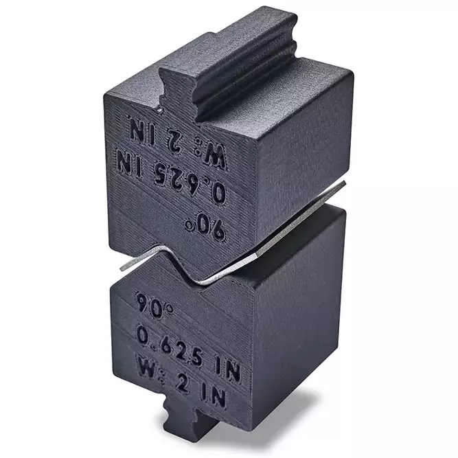 Fdm Nylon Cf10 Press Brake Tool Sq